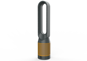 Quạt sàn đứng kỹ thuật số thông minh 42 inch Bộ lọc Hepa điều khiển từ xa không có tiếng ồn lưu thông không khí hộ gia đình sử dụng vật liệu nhựa ABS - Product Image 3