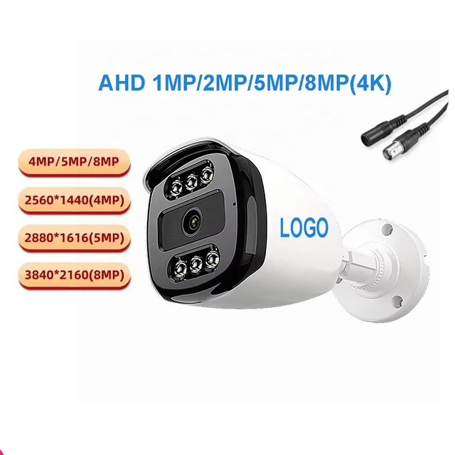 4K 2K 8MP/4MP/2MP/1MP AHD Camera Full Color Night Vision CCTV Security Surveillance Outdoor Waterproof Analog Camera OEM Factory