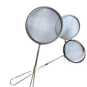 Passoire à huile à long manche, tamis à huile de 8 cm, passoire à huile de petite taille pour égoutter les résidus de poisson frit, passoire à huile à long manche - Product Image 1