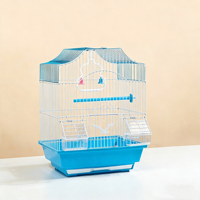Vente de cages à oiseaux perroquets à la mode, cages à oiseaux en fil de fer métallique pour l'élevage de canaris, importateurs chinois
