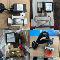 DKV SLP électrovanne à eau pilotée 220V 24V électrovanne à eau haute pression en acier inoxydable en laiton normalement fermée
