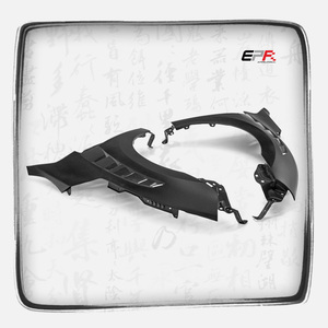 Panel Lateral Ligero Estilo EPA ATTK con Conducto de Aire para FK8 Civic Type-R, FRP/Carbono, Reemplazo Directo OEM, Modificación para Extracción de Calor - Product Image 1