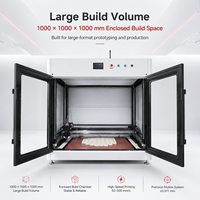 Imprimante 3D grand format, volume d'impression cubique de 1000 mm, technologie FDM, chambre fermée, impression de prototypes industriels, nouvelle, garantie 1 an