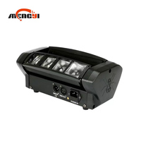 Mini Luz LED Araña 8x3W RGBW, Cabeza Móvil, Activación por Sonido, Control DMX-512, Iluminación Estroboscópica, Clasificación IP33, 4100K, KTV