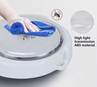 Plafonnier solaire d'extérieur moderne étanche IP65 avec télécommande pour jardin