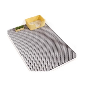 Tapis à litière pour chat double couche en EVA, rectangulaire, anti-éclaboussures, contrôle du sable, pour chats, utilisable en toutes saisons - Product Image 2