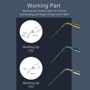 Activador Dental Ultra LED de alta calidad con puntas, activador sónico de odontología recargable por USB para Canal radicular Endo, 6 uds. - Product Image 5