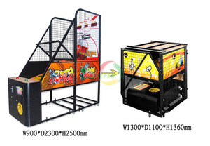 Máquina de Juego de Baloncesto Arcade Plegable que Funciona con Monedas, Máquina de Tiro de Baloncesto, Máquina de Entrenamiento de Baloncesto - Product Image 6