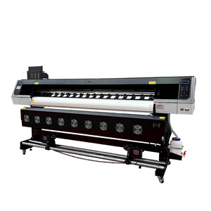 HanColor 2.1m éco-solvant XP600 I3200 imprimante automatique à deux têtes bannières flexibles extérieures impression de bâche de toile de vinyle - Product Image 2