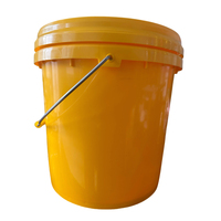 Tambour en plastique PP de qualité industrielle américaine 18L de haute qualité directement fourni par les fabricants chinois seau de stockage d'huile