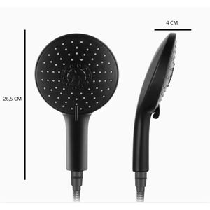 SC ECOMMERCE - Cabezal de Ducha de Mano de Acero Inoxidable, 7 Modos de Rociado, Diseño Minimalista, Uso en Baño, Fácil Instalación, Hecho en Italia - Product Image 2