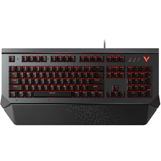 ForRapoo V780S wired ergonomic mechanical switch pc game keyboards desktop computer laptop gaming office keyboard support usb