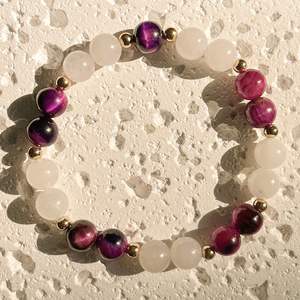 Pulsera de Piedra Natural con Cuentas de Vidrio Coloridas, Estimulante de la Creatividad, Diseño Profesional sin Costuras, Términos de Pago Flexibles - Product Image 1