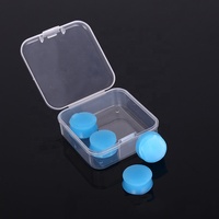 Bouchons d'oreille de sommeil en silicone souple 27dB Bouchons d'oreille de natation