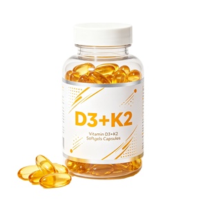 Suplemento Cardíaco Personalizado de 1000mg, Apoyo Inmunológico, Cálcio, Vitamina B12, D3 (<span class=keywords><strong>Colecalciferol</strong></span>) y K2 (MK-7) en Cápsulas Blandas, Marca Privada - Product Image 1