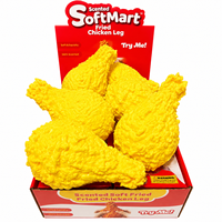 Jouet Squishy Géant en Forme de Cuisse de Poulet, Réaliste, Effet Frit, à Remontée Lente, en TPR, Anti-Stress, Jouet Sensoriel Unisexe à Partir de 14 Ans