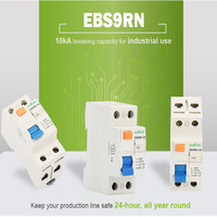 Disjoncteur différentiel Elcb Disjoncteur différentiel de courant résiduel 2P 4P 10mA 30mA 40amp 50mA 125A 200A Type B RCCB