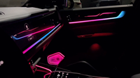 Pour Porsche Cayenne 2024 : Éclairage d'ambiance dynamique, éclairage LED intérieur Symphony, garnitures lumineuses et accessoires d'éclairage pour les enceintes.