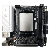 TOPC AMD Ryzen 9 8945HS SOC Motherboard 170x170mm Dual 2.5G LAN PCIe4.0 X8 DDR5 128GB Visi Mesin Komputasi Tepi Industri