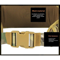 Ceinture tactique légère multifonctionnelle de camouflage pour activités de plein air, ensemble de cinq pièces, pour la chasse et l'alpinisme, ceinture de sécurité tactique