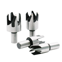 Offre Spéciale bois bouchon Cutter griffe cylindre Tenon foret droit conique travail du bois liège foret bouchon trou Cutter foret
