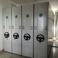 Hareketli raflar ofis mobilyaları kompakt raflar dosya taşınabilir dolap/arşiv raf
