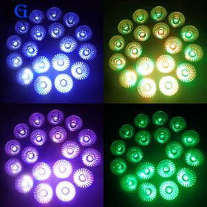 18PCS <span class=keywords><strong>LED</strong></span> PAR ánh sáng nhôm RGBW phẳng mệnh đèn cho DJ bên sân khấu chuyên nghiệp thiết bị chiếu sáng - Product Image 5