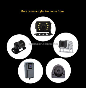 7-inch thông minh Ai Xe Dash Cam góc kép Xem phía sau không thấm nước tầm nhìn ban đêm chức năng chia màn hình <span class=keywords><strong>LCD</strong></span> hộp đen 1 năm - Product Image 2