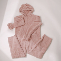 Short de détente en fil thermique à plumes pour femme, respirant, taille élastique, couleur unie, approvisionnement ODM pour toutes les saisons