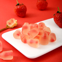 Koreaanse Snoep Yoghurt Smaak Sandwich Gummy 50G Fruit Smaak Jelly Candy