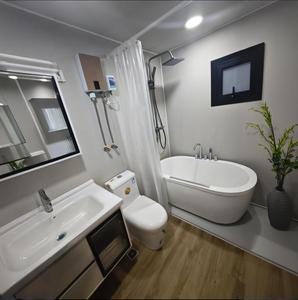 Villa préfabriquée de luxe Maison conteneur extensible et pliable préfabriquée Petite maison portable et mobile Hôtel Chambre à coucher Salle de bain - Product Image 4
