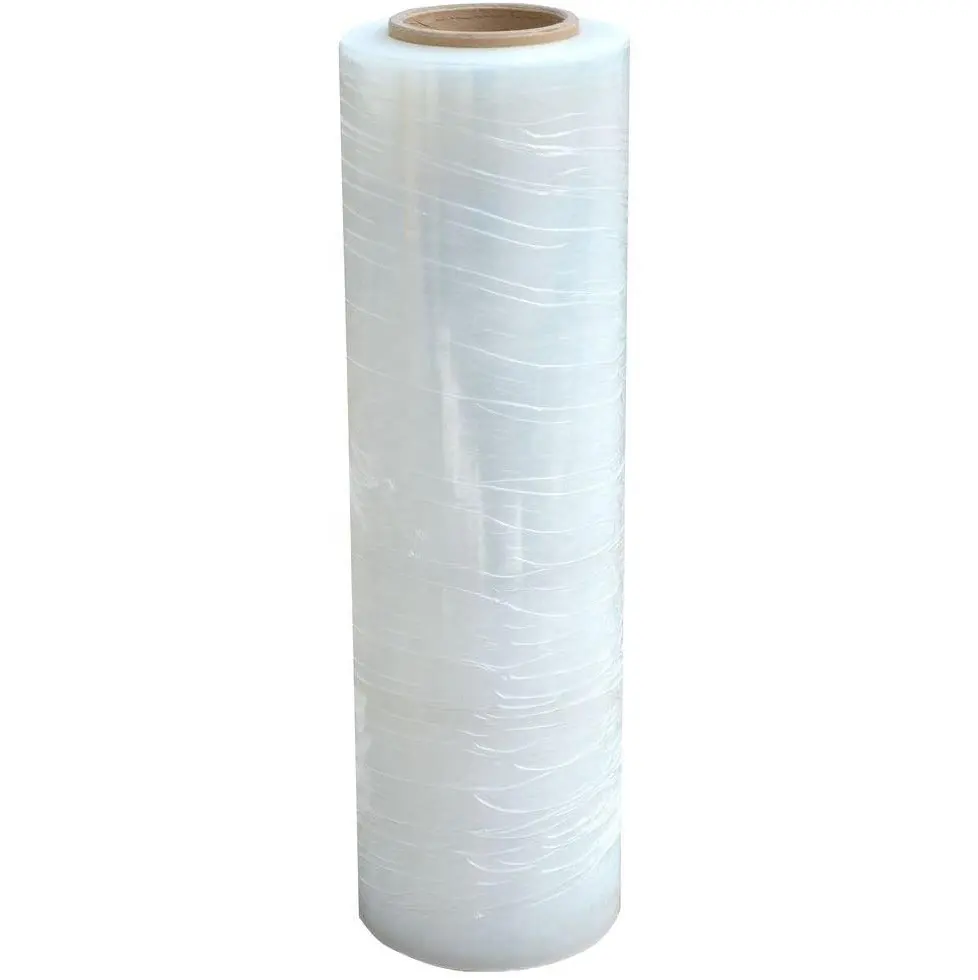 Verpackungs materialien PVC Shrink Cling Kunststoff Silikon Food Wrap Stretch folie zum Bewegen