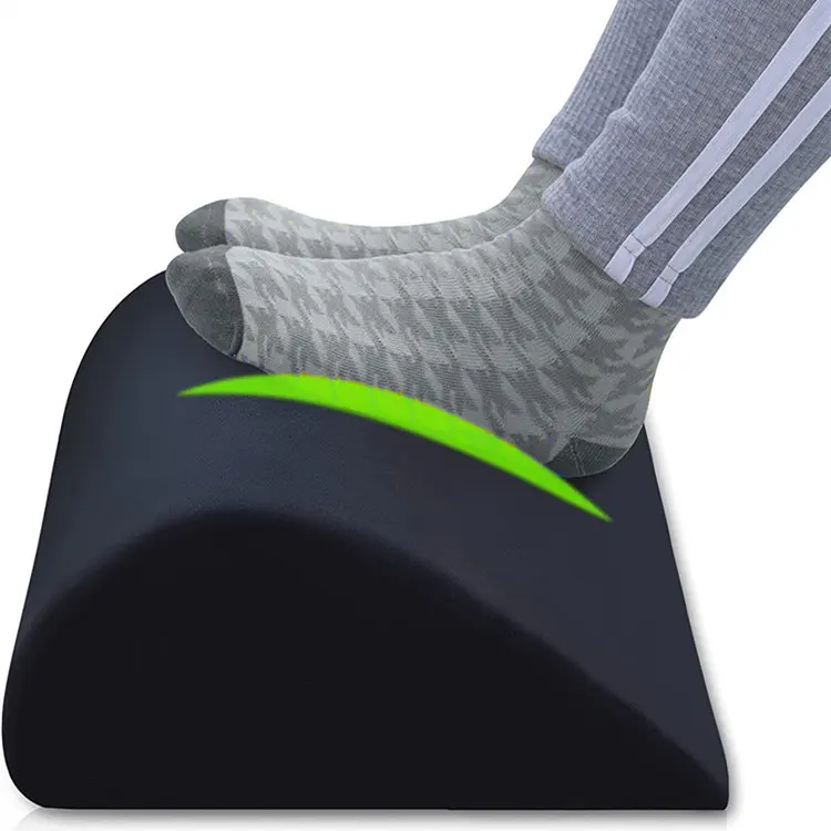 Grosir bantal sandaran kaki dapat disesuaikan di bawah meja dukungan postur antiselip bantal sandaran kaki bantal tempat tidur
