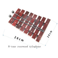 Music Teaching Children's Orff Percussion Instrument with case Children's Xylophone with 25 Tones 8 Notes Music Piano