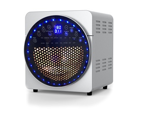 Freidora de aire multifunción de 14L, <span class=keywords><strong>Horno</strong></span>, modelo más nuevo, función de precalentamiento de aceite, Panel de Control de pantalla táctil <span class=keywords><strong>Mini</strong></span> - Product Image 2