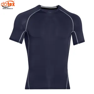 2024 Vochtafvoerende Oem Fitness Compressie T-Shirt Kleding Fabricage