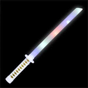 Achat en gros de sabres LED Katana multicolores en plastique, sabres lumineux Ninja personnalisables avec effets sonores et lumineux, sabres <span class=keywords><strong>laser</strong></span> Samurai pour fête d'anniversaire - Product Image 3