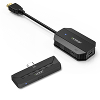 EDUP Nouvelle version TYPE C 1080P Extenseur Wifi Transmetteur et récepteur vidéo HD Kit 4K avec fonction d'extension d'écran