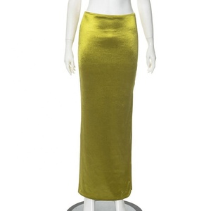 Jupes longues maxi <span class=keywords><strong>crayon</strong></span> moulantes et ajustées pour femmes, collection été 2026, vente en gros - Product Image 5