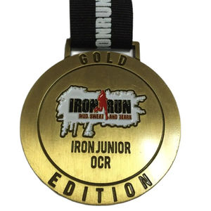 3D仿古电镀锌合金定制运动马拉松奖牌 - Product Image 4