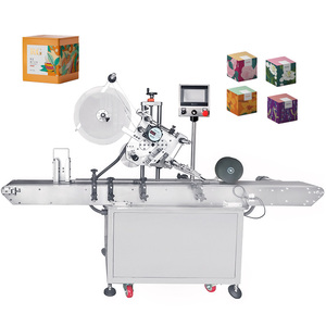 Máquina Etiquetadora Automática con Pantalla Táctil, Control PLC, Embalaje en Caja de Madera, Industria de Alimentos y Bebidas, Accionamiento Eléctrico de 220V - Product Image 1