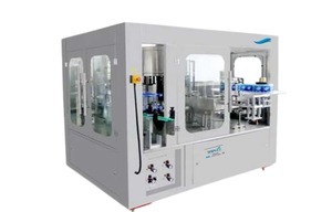 Máquina de llenado de agua mineral de 30 BPM, cuerpo de acero inoxidable 304, para botellas de 200 ml a 2 litros, 1000 a 12000 BPH, máquina de llenado de líquidos semiautomática. - Product Image 5