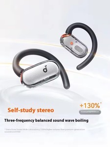 หูฟังไร้สาย Anker Soundcore V40i A3878 แบบ Open Ear ปรับระดับได้ 4 ระดับ พร้อมตะขอเกี่ยว  กันน้ำ IP55 เหมาะสำหรับออกกำลังกาย สวมใส่สบาย ชุดหูฟังบลูทูธ - Product Image 6
