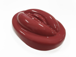 Látex Natural Fetiche Coño Rojo #5 Molde Sexy Vagina Vestido Accesorios para Mujeres Sexo Ropa de Látex - Product Image 6