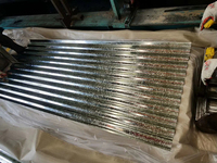 Tôle de Toiture en Zinc Prix Compétitif Tuile Métallique Revêtue Tôle Ondulée en Fer Galvanisé pour Toiture