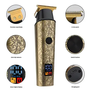 <span class=keywords><strong>Pour</strong></span> la meilleure vente USB étanche électrique <span class=keywords><strong>cheveux</strong></span> <span class=keywords><strong>pour</strong></span> <span class=keywords><strong>chauve</strong></span> rasage usage domestique affichage numérique tondeuse universelle <span class=keywords><strong>coupe</strong></span> <span class=keywords><strong>de</strong></span> <span class=keywords><strong>cheveux</strong></span> tête d'huile - Product Image 1