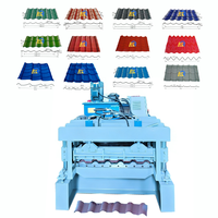 Máquina Automática de Conformación de Láminas Metálicas Corrugadas, Maquinaria para Fabricación de Paneles de Techo de Acero, Línea de Producción de Alta Velocidad