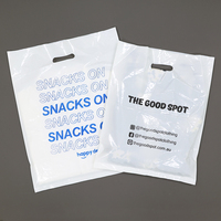 Sacs d'emballage personnalisés en PA/PE avec bec verseur pour vêtements et chaussures, recyclables, impression sérigraphique