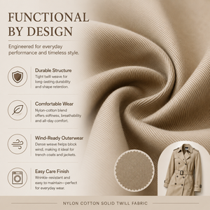 Tela de Nailon y Algodón CEDL para Ropa, Vestidos de <span class=keywords><strong>Mujer</strong></span>, Tela de Nailon/Algodón para Vestidos, Envío de Muestra Gratis - Product Image 1