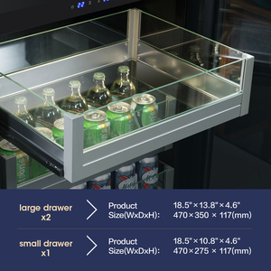 Enfriadores de <span class=keywords><strong>Vino</strong></span> y Bebidas, Refrigerador Bajo Barra, Nevera para Cerveza, Nevera Integrada para Exteriores, Nevera de Cocina - Product Image 2